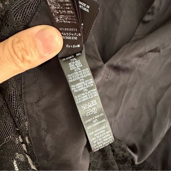 LaPerla Lace Trimmed Top - Picture 7 of 7